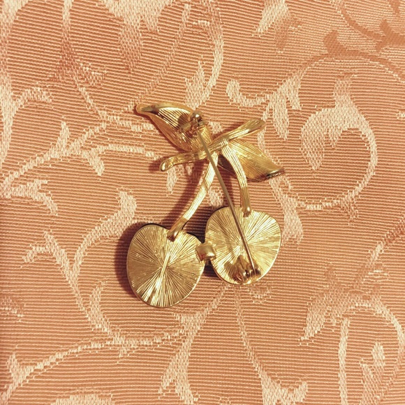 Cherry Pin/Brooch π - Picture 2 of 2